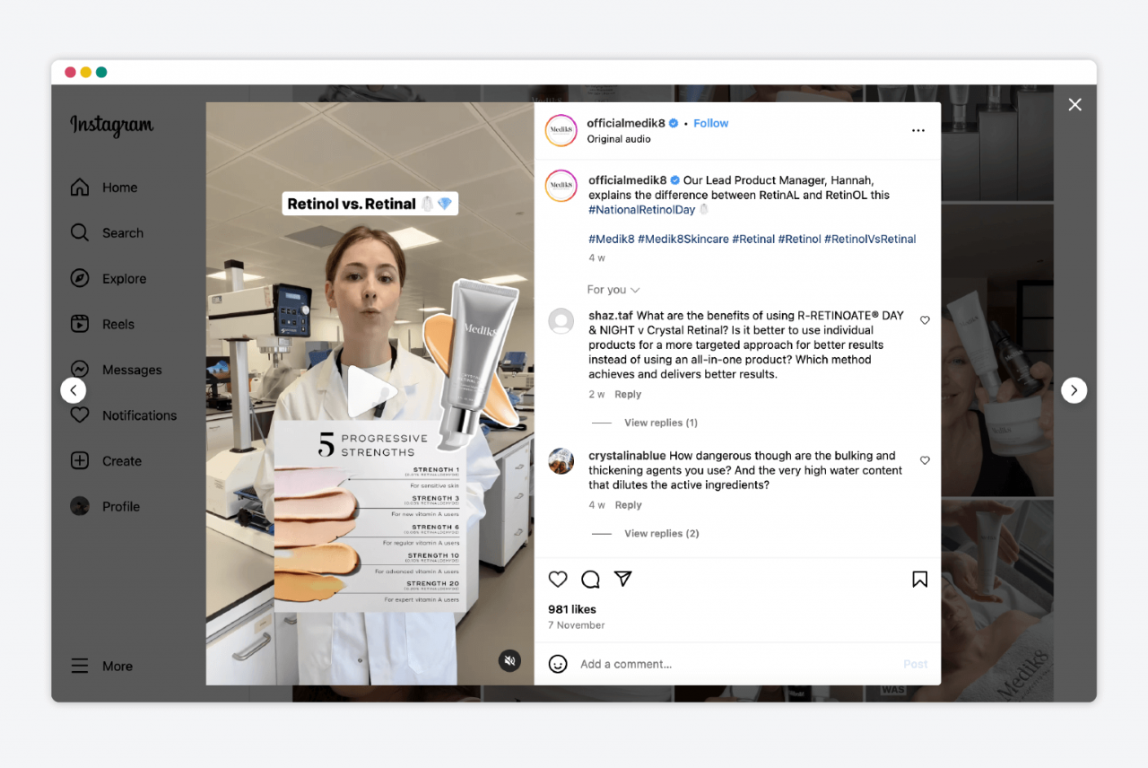 Instagram commerce trends