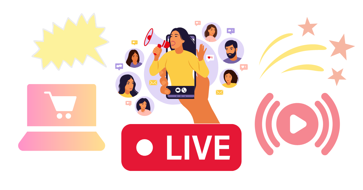 Facebook Live shopping features