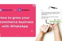 WhatsApp business for social commerce