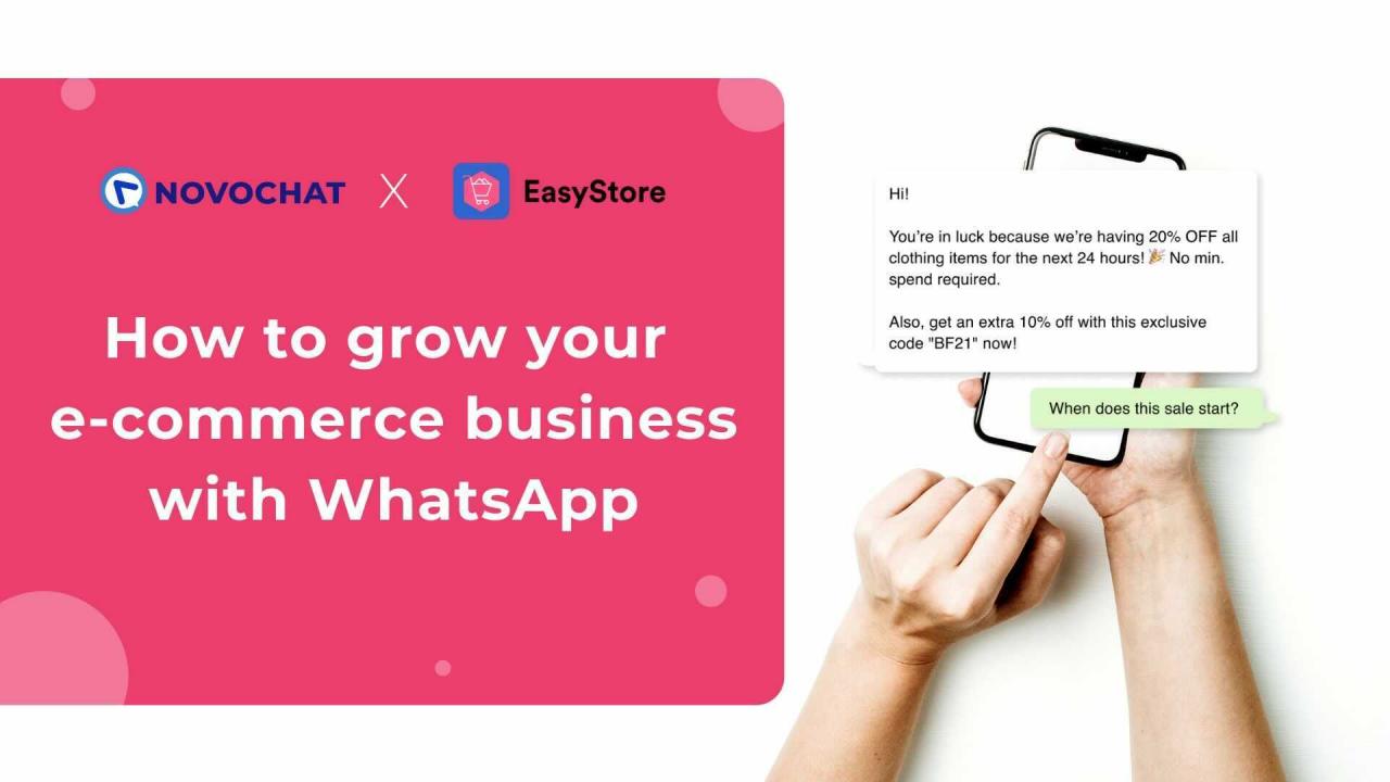 WhatsApp business for social commerce