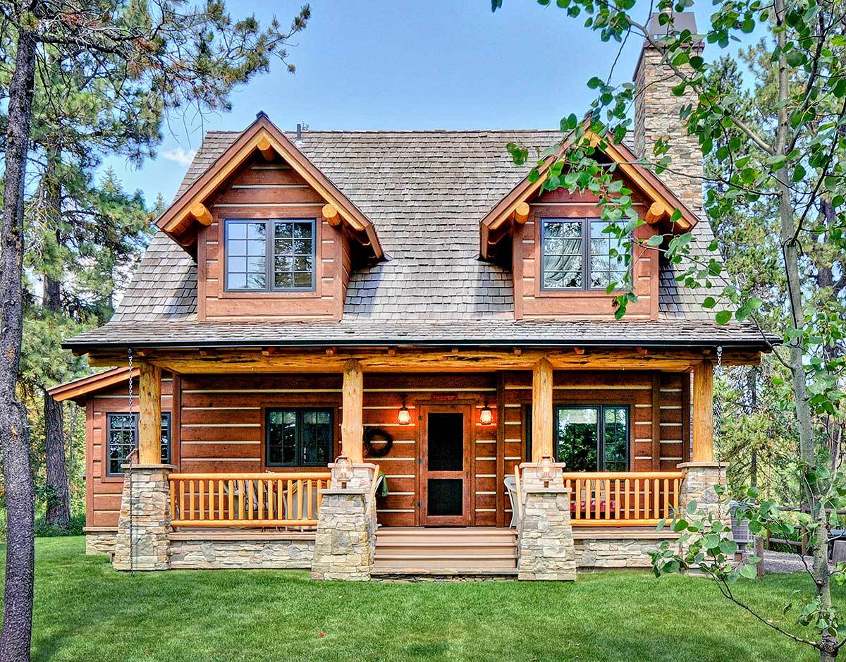 Rustic home exterior