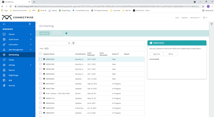 Connectwise automate