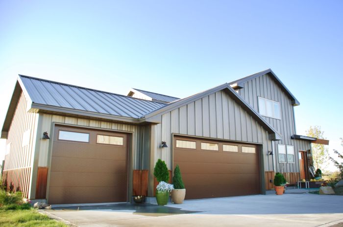 Metal panels for home exteriors