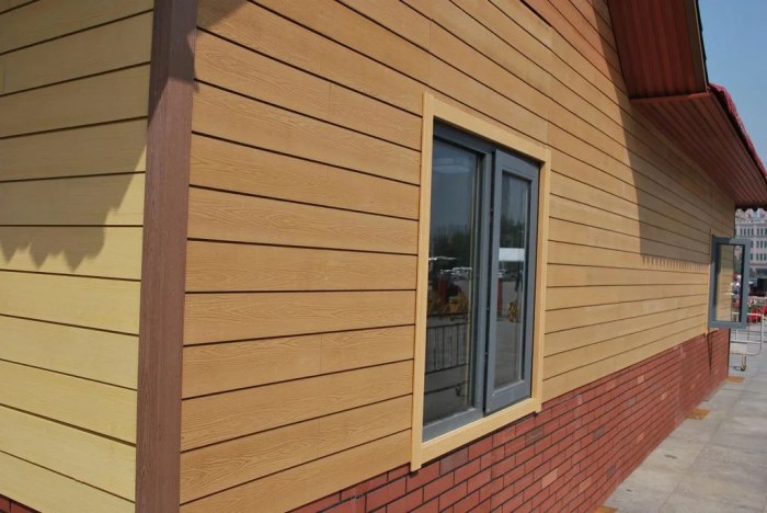 Wood cladding exterior