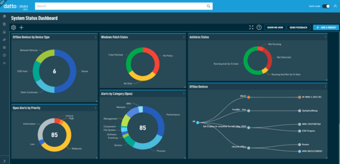 Rmm solarwinds capabilities