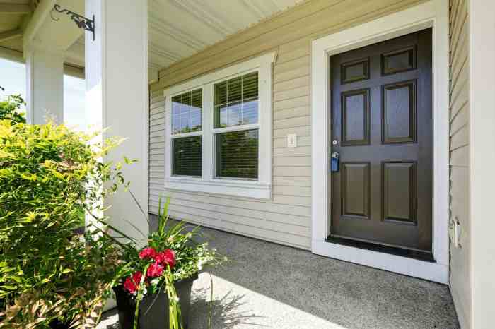 Energy-saving exterior doors