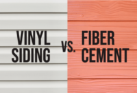 Comparing vinyl siding vs fiber cement siding cost