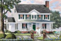 Adding a porch to a colonial style home exterior design