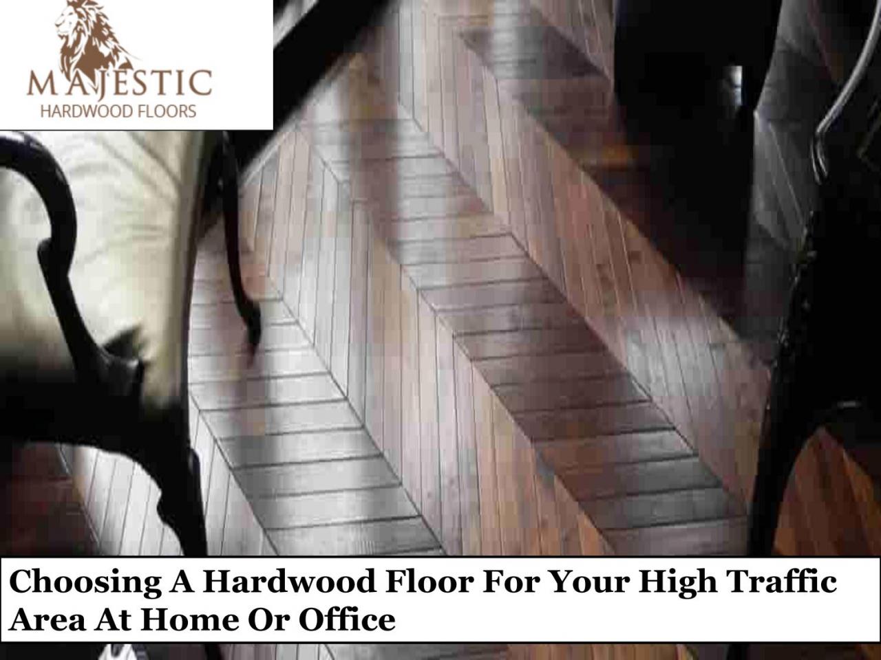 How to maintain luxury wood floors in high-traffic areas